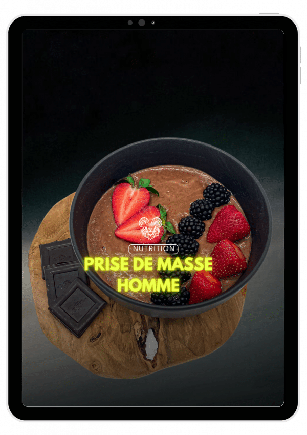 nutrition prise de masse homme